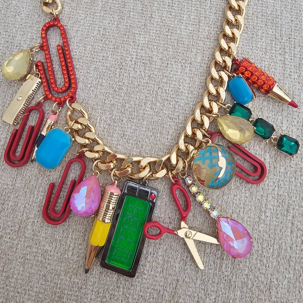 Betsey Johnson Teachers collection necklace